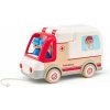 Autíčko pre najmenších Woody Ambulance so zvukmi a svetlom (8591864920532)