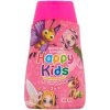 Happy kids sprchový gél + šampón 300 ml - dievčenské