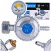 Geko Regulátor plynu s manometrom pre propán-butánovú fľašu 37 mbar, 1,5 kg/h