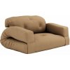sofa HIPPO (futónová pohovka ) 140*200 cm mocca 755