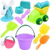 Inlea4Fun SAND TOYS Súprava do pieskoviska so sklápačkou
