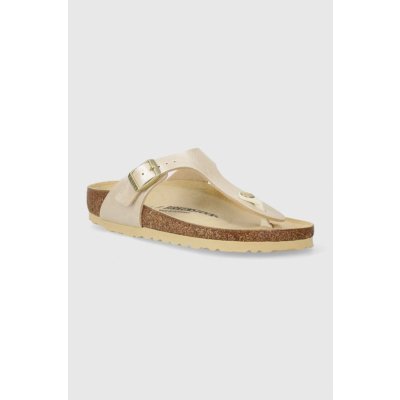 Birkenstock Detské žabky Gizeh Kids BF Graceful béžová 1027349.36.39