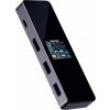 Dockcase DPR71S-AG USB-C® dokovacia stanica Vhodné pre značky: univerzálny integrovaný displej, vr. funkcia nabíjania, napájanie USB-C®, integrovaná čítačka; DPR71S-AG