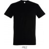 SOL´S IMPERIAL / Pánske tričko z ťažkej bavlny - black XXXL