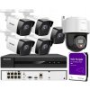 IP Monitorovací Systém 4Mpx 6 Kamier, Záznamník 8ch s PoE - Hikvision
