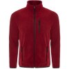 24601 Dewberry 5 Pocket Outdoor Full Zipper Fleece Jacket-BORDEAUX tmavočervená L dewberry 2465430666598
