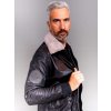 Max Original Leather pánska kožená bunda PILOT KAPO black Black