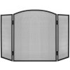 Kaminer PK013 Krbové zástena 118 x 76 cm čierna