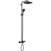 Grohe Vitalio Comfort - Sprchový set s vaňovým termostatom, 25x25 cm, 2 prúdy, matná čierna - 269842431