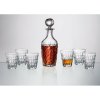 CRYSTALITE BOHEMIA BOHEMIA MARBLE WHISKY SADA 1+6 KS