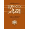 Písničky na jednu stránku - Cyklus písní na texty moravské lidov