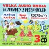 ZUNE TRADE,s. r. o. 3CD BOX Veľká audio kniha - Rozprávky z večerníčkov