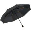 Skladací dáždnik FARE®-Mini Style, priemer 98 cm , Black/Euro Blue Farba: black/orange