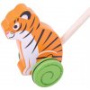 Bigjigs Toys Dřevěný jezdík Tygr