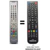 Predátor Grundig XEPHIA42 PW110-5501TOP náhradný diaľkový ovládač iného vzhľadu