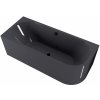 Polysan VIVA L MONOLITH asymetrická akrylátová vaňa 170x75x60cm, šedá SPH 70119M.30