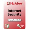 McAfee Internet Security 1 lic. 12 mes.