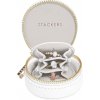 Cestovná krabička na šperky Stackers Oyster mini biela
