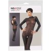 Mandy Mystery lingerie Čierny Catsuit