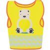 Korntex vesta FUN reflexní dětská COT76FUNYah200-hi vis yell Žlutá fluorescent/medvěd