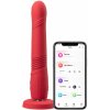 Dildo vibračné LOVENSE Gravity Thrusting App Controlled červené