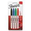 Permanentní popisovač Sharpie Fine sada 4 ks