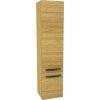 Kúpeľňová skrinka vysoká Devo Vena 2.0 ľavá Kitami 35 x 150 x 33 cm VE2-S2DL35-1-F107L09