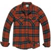 Vintage Industries Sem flannel oranžová