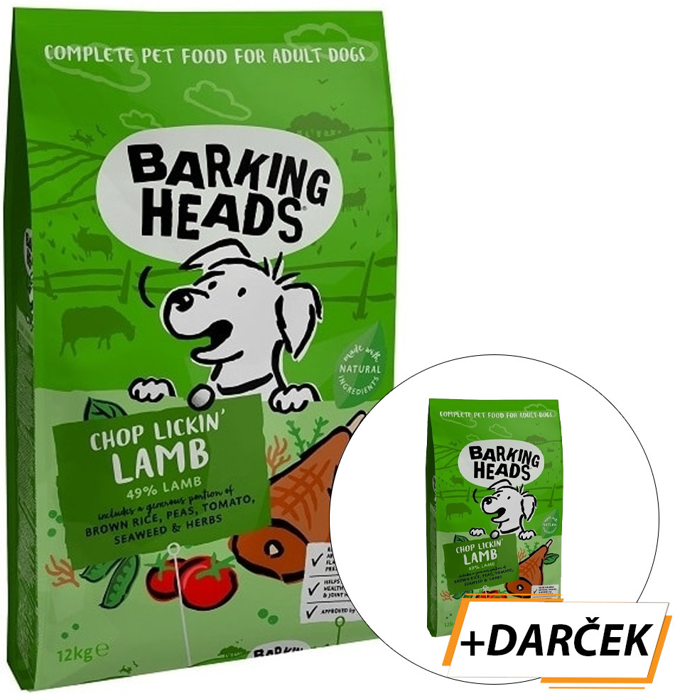 Barking Heads Chop Lickin’ Lamb 14 kg