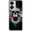 Odolné silikónové puzdro iSaprio - Skull in Colors - OnePlus Nord 2T 5G