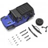 Kyosho Mini-Z 4x4: Karoséria Jeep Wrangler Unlimited Rubicon MX01 (Blue Metallic)