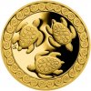 Česká mincovna Zlatá medaila Korytnačka - symbol dlhovekosti proof 3,49 g