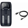 Solight nabíjačka batérií Li-Ion, LiFePO4, Ni-MH/CD, AA, AAA, 18650, 2000mA, 2 kanály, LCD displej