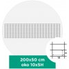 TopStone Gabiónová sieť 200x50 cm, oko 10x5 H
