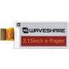 Waveshare 2.13inch E-Paper (G) raw display, 250x122, Red/Yellow/Black/White