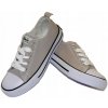 TENISKY ŠKOLSKÉ AMERICAN SVETLÝ POPIEL R 33 S DĹŽKOU STIELKY 21,00 CM
