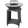 Gril Strend Pro Fiesta, prevedenie antracit, oceľ, priemer 75 cm, s ohniskom