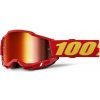 ACCURI 2 Goggle Red - Mirror Red Lens
