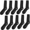 Lee Cooper Prémiové Pánske Ponožky Balenie 10ks Čierne Farba: čierna, Veľkosť: 46+