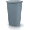 Prosperplast SMOOTH Sud na dažďovú vodu, 160l, svetlo šedá IDSM160