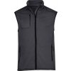 Tee Jays | 9104, Strečová fleecová vesta, sivá dark, M