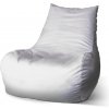 Sablio Sedací vak Bean Biela - 100 x 90 x 45 cm