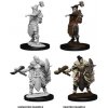 WizKids D&D Nolzur's Marvelous Miniatures Female Half-orc Barbarian 2 ks