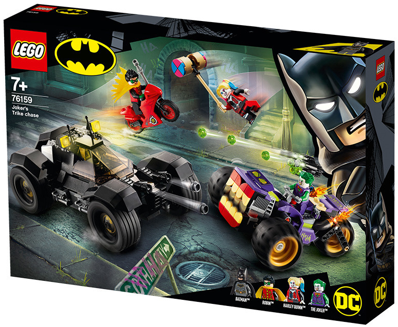 LEGO® Batman™ 76159 Prenasledovanie Jokera na trojkolke od 58,28 € -  