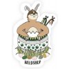 WeedShop Nálepka Veľkonočný leňochod