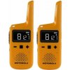 MOTOROLA T72 WALKIE TALKIE, Vysielačky, oranžové, 2ks