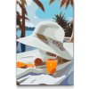 Vymalujsisam.sk Maľovanie podľa čísiel - Letný klobúk Veľkosť: 20x30cm, Rám: Na plastovej doske