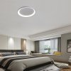 NEDES J1356/W Stropné LED svietidlo s diaľkovým ovládačo 40W, 3000K-6500K, 3000lm, IP20, biela