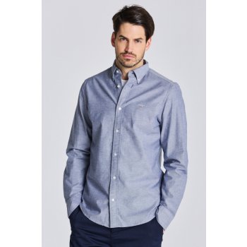 Gant D1. košeľa slim Oxford stretch shirt modrá