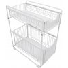 ORGANIZÉR POD UMÝVADLO KUCHYŇA KÚPEĽŇA SKLADACÍ 22 CM